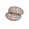 Vintage Van Cleef and Arpels Diamond and Gold Double Bombé Ring, Circa 1980 - image 1