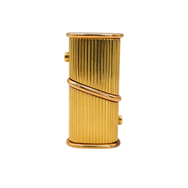 Vintage Giaconi & Gioli Italian Gold and Diamond Double Pill Box, Circa 1970 - image 1