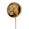 Victorian 15ct Gold Handpainted Lion Stickpin c.1862 - image 2