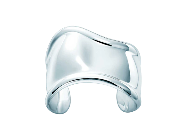 Tiffany Elsa Peretti Silver Bone Cuff - image 1