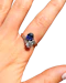 Lovely Victorian French Sapphire And Diamond Ring at Deco&Vintage Ltd - image 1
