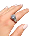 5.2ct Vintage Diamond Platinum Ring at Deco&Vintage Ltd - image 1