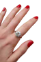 Magnificent 5.27 Carat Natural Old Mine Cut Diamond Solitaire Ring - image 1
