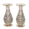 A pair of (Qajar period) silver flower vases, made in Isfahan or Shiraz, late 19th or early 20th century. - image 1