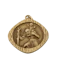 18CT Large St Christopher Pendant- Spectrum Antiques - image 1