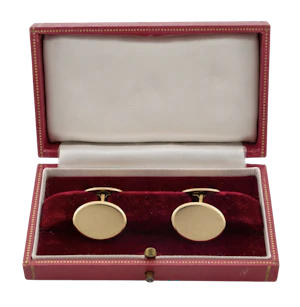 18ct Gold Cufflinks - Spectrum Antiques