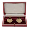 18ct Gold Cufflinks - Spectrum Antiques - image 1