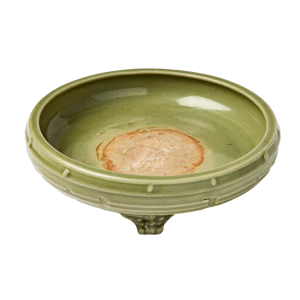 A 'LONGQUAN' CELADON-GLAZED TRIPOD CENSER