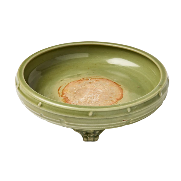 A 'LONGQUAN' CELADON-GLAZED TRIPOD CENSER - image 1