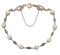 Edwardian 9ct Gold and Silver Opal and Diamond Bracelet- Spectrum Antiques - image 1