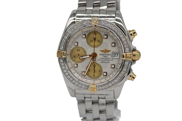 Breitling Galactic Chrono B13358 (After set Diamond Bezel) - image 1