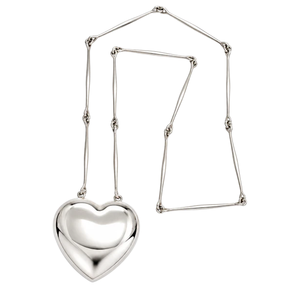 Georg Jensen ‘Joy’ Sterling Silver Necklace – Astrid Fog, Design No. 126 Mark Constable Unit 301 - image 1