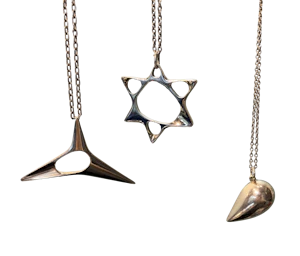 Georg Jensen Pendants Danish sterling silver. Mark Constable Unit 301