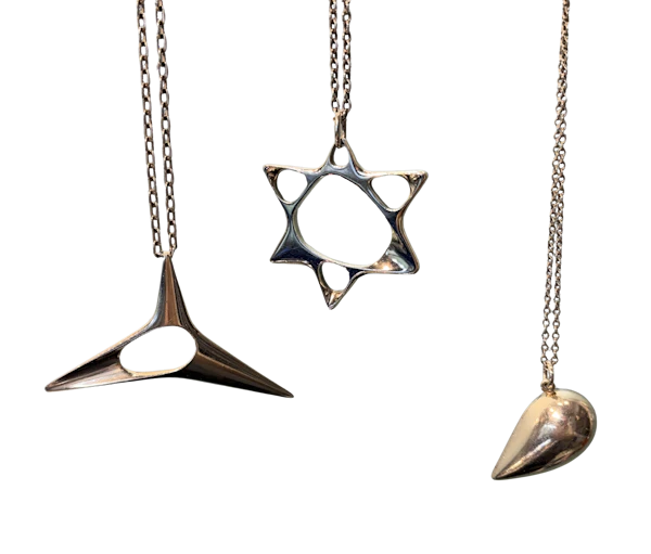 Georg Jensen Pendants Danish sterling silver. Mark Constable Unit 301 - image 1