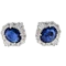 Sapphire & Diamond Earrings - image 1