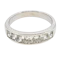 Diamond set half ET ring. - image 1