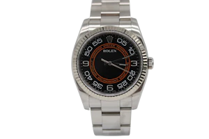 Rolex Oyster Perpetual 116034 “Harley Davidson” Dial – 36mm – Full Set – 2008