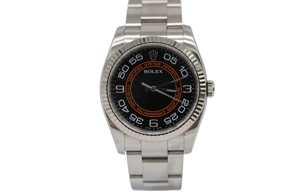 Rolex Oyster Perpetual 116034 “Harley Davidson” Dial – 36mm – Full Set – 2008 - image 1