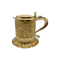 17th century George the 2nd English silver gilt tankard, London, 1657. - image 1