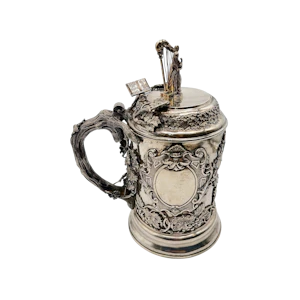 Russian silver tankard, Moscow, 1854.