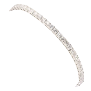 Vintage Diamond Tennis Bracelet, 6ct, c.1980s