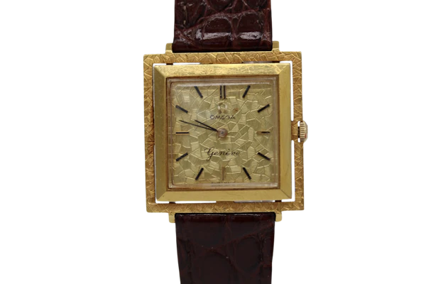 Omega Geneve Vintage Gold Watch 14455 - image 1