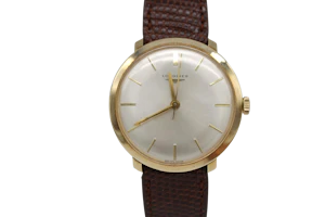 Longines 9ct Vintage Watch Original Box New Strap
