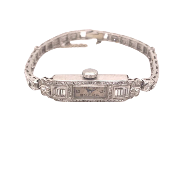 ‘Fine Dining’ Diamond Art Deco Watch , ca 1920-35 - image 1