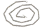 Georg Jensen Rare long sterling silver necklace design 301 Mark Constable Unit 301 - image 1