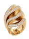 Stunning and Bold  'Onde' De Grisogono Ring in 18ct Gold - image 1
