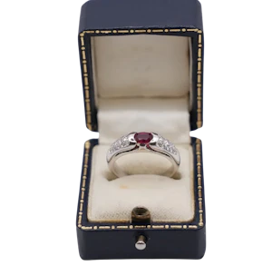Bvlgari Ruby & Diamond Ring