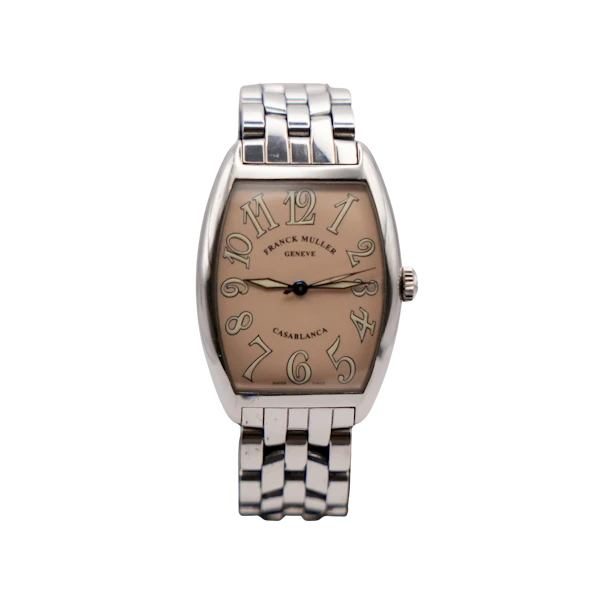 Frank Muller Casablanca Salmon Dial Stainless Steel Watch, No. 1603 - image 1
