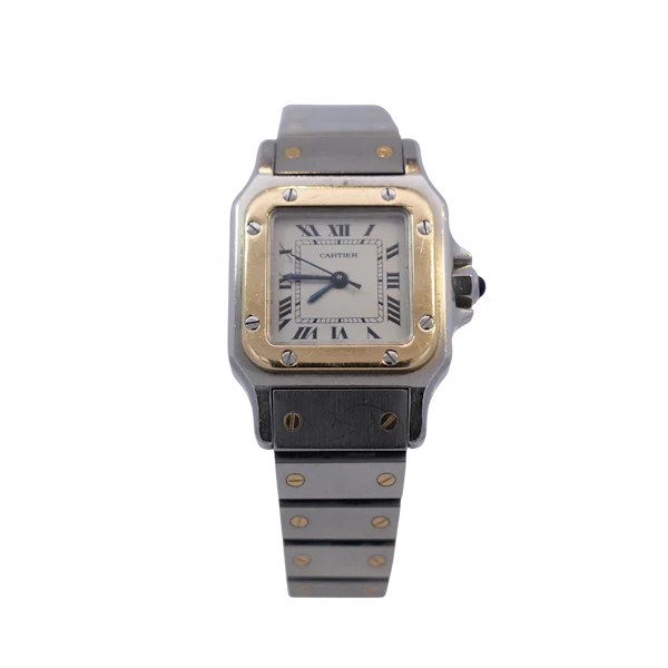 Cartier Santos Carrée Two-Tone - image 1