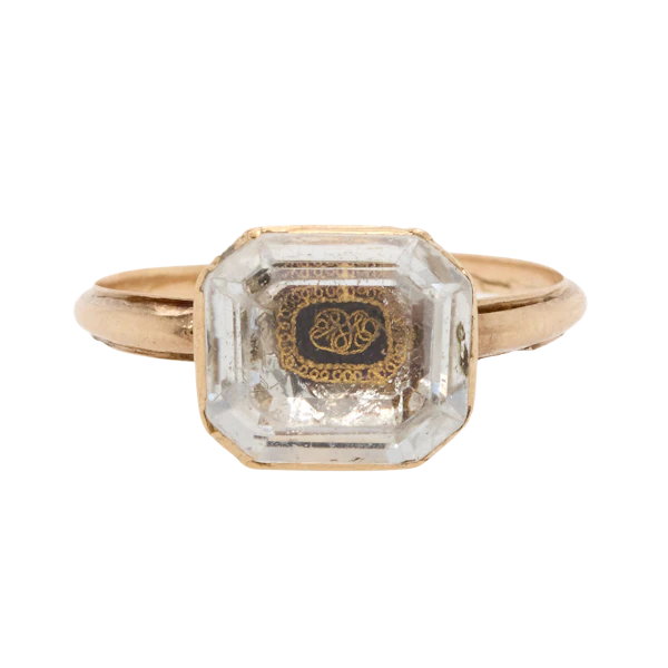 Stuart Crystal Ring - image 1