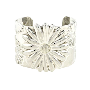 Tiffany Daisy Cuff Bangle - Charlotte Sayers