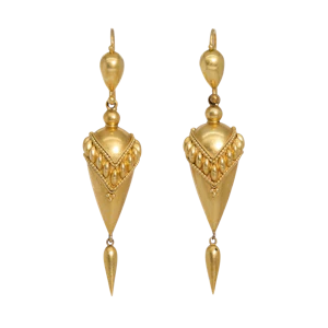 Victorian Drop Earrings - Charlotte Sayers