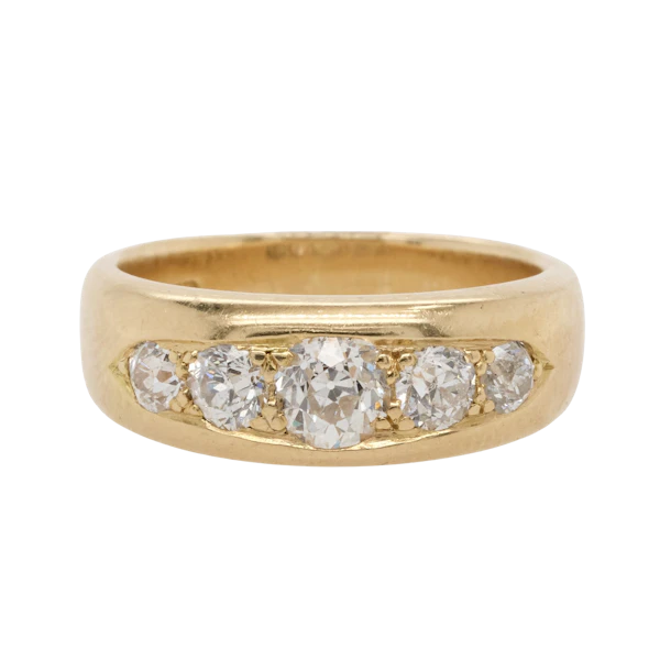 Chunky Diamond Ring - image 1