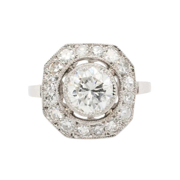 Art Deco Inspired Diamond Ring - Charlotte Sayers - image 1
