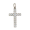 Deco Diamond Cross Pendant - Charlotte Sayers - image 1