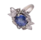 Ceylon Sapphire & Diamond Ring - image 1
