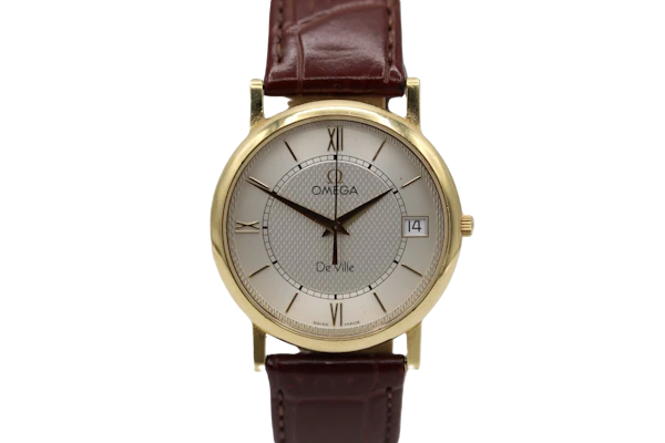 Omega De Ville Prestige 7327.34.12 18k Full Set 2001 - image 1