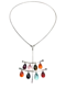 Rare Vivianna Torun Sterling Silver & Coloured Glass Necklace – Circa 1955–1965 Mark Constable Unit 301 - image 1