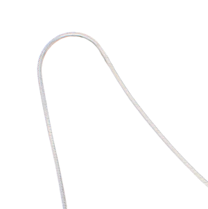 Italian 18ct White Gold Slinky Box Chain c.1980