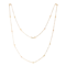 Vintage Italian 18ct Gold Ball Chain Necklace, 79cm long - image 1