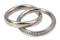 BUNZ 950 Platinum & Diamond Interlocking Ring – Germany Mark Constable Unit 301 - image 1