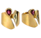 18ct Yellow Gold & Pink Tourmaline Sculptural Ring Mark Constable Unit 301 - image 1