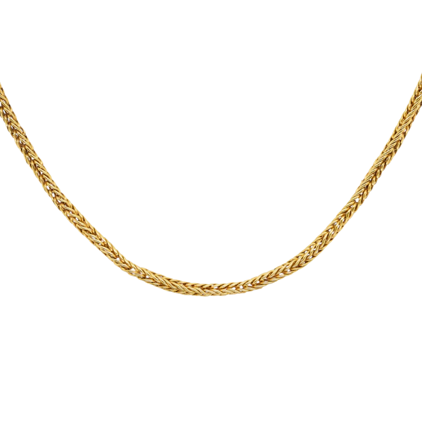 Gold Woven Link Chain - Charlotte Sayers - image 1