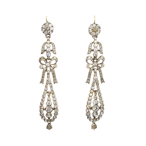 Paste Silver Earrings - Charlotte Sayers - image 1
