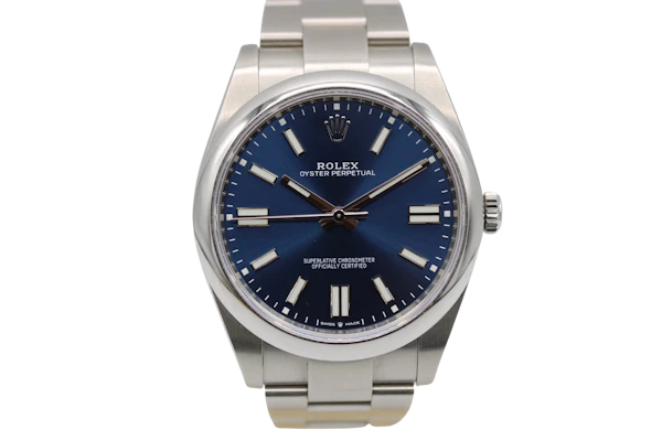 Rolex Oyster Perpetual 41mm Blue Dial 124300 Full Set 2022 - image 1