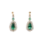 Green Paste Earrings - Charlotte Sayers - image 1